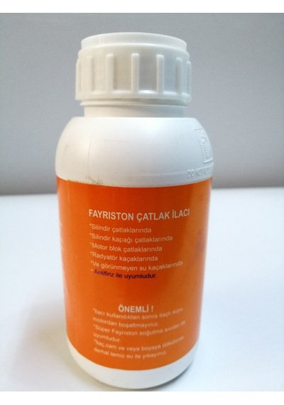 Fayriston Radyatör ve Su Kaçaklarında Çatlak Tıkayıcı İlaç 400 G