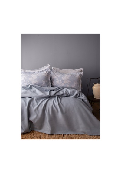 Tanya Indigo Bambu Pike Takımı Tek Kişilik Indigo Indigo
