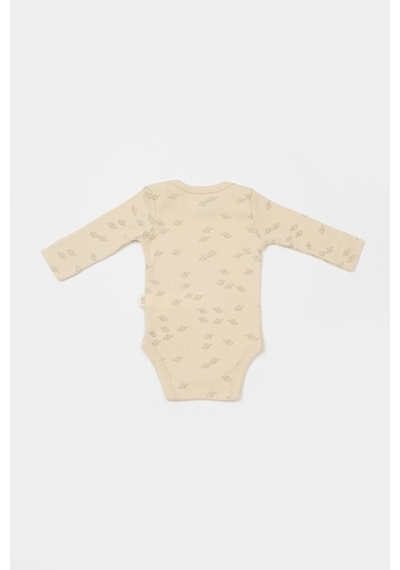 BabyCosy Organik Modal Fil Baskılı 2 Li Uzun Kollu Badi Csym11317 001