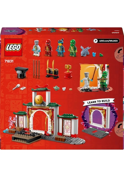 LEGO® NINJAGO® Ninja Spinjitzu Tapınağı 71831 - 4 Yaş ve Üzeri Çocuklar için 4 Minifigür ve Ejderha Modeli İçeren Oyuncak Yapım Seti (158P) LEGO® NINJAGO® Ninja Spinjitzu Tapınağı 71831 - 4 Yaş ve Üzeri Çocuklar için 4 Minifigür ve Ejderha Modeli İçeren Oyuncak Yapım Seti (158P)