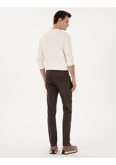 Pierre Cardin Erkek Kahverengi Pantolon Jean 50317247-vr029 Kahverengi