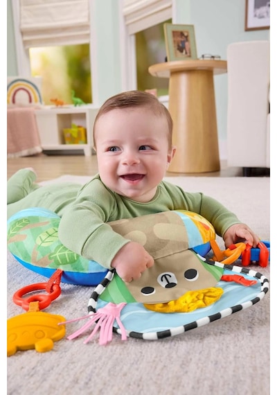Fisher Price Duyusal Maceralar Yenidoğan Destekli Dişlik Ve Çıngırak Aktiviteli Karın Yastığı Jhb44 Diğer