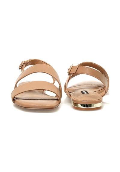 Nine West Logan 4fx Taba Kadın Düz Sandalet 000000000101484589 Taba