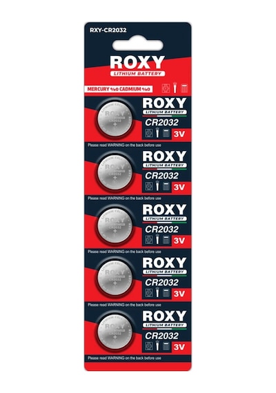 Roxy Cr2032 3v Lithium Bios Pil - 5 Adet