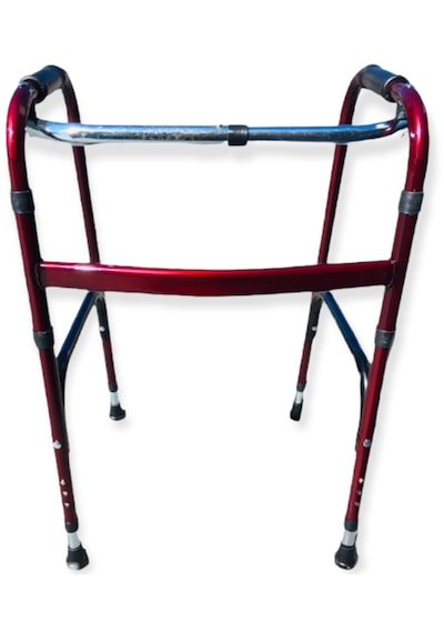 Metal Walker Yürüteç Katlanabilir Haraketli