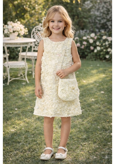 Uğur Bebe Belle Model Ekru Gül Detaylı Kız Çocuk Elbise Astarlı Çantalı 3d Çiçekli Özel Gün Prenses Elbise Ekru Ekru Uğur Bebe Belle Model Ekru Gül Detaylı Kız Çocuk Elbise Astarlı Çantalı 3d Çiçekli Özel Gün Prenses Elbise Ekru Ekru