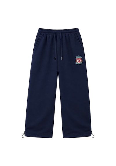 Zaee Liverpool Premium Baggy Ayarlanabilir Paça Eşofman Altı Lacivert