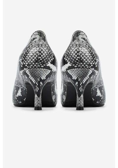 Valmenti Kadın Hakiki Deri Gri Stiletto 1168 8153 Bn Ayk Sk25-26 Grı Yln Bsk