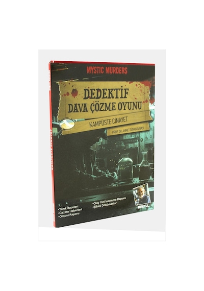 Lvsqvr Kampüste Cinayet Dedektif Dava Çözme Oyunu-renkli