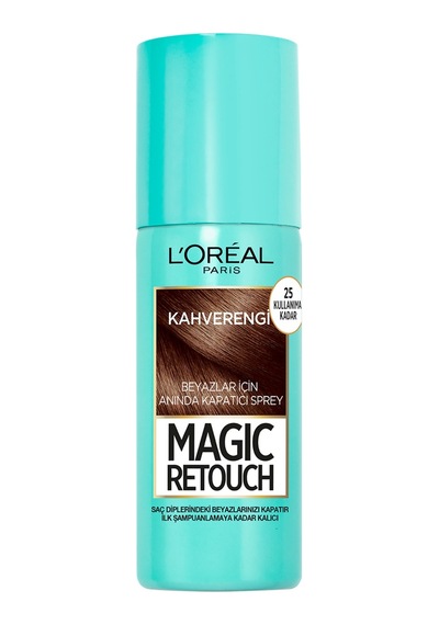L'oréal Paris Magic Retouch Beyaz Dipleri Kapatıcı Sprey - Kahverengi - 3 Adet Tarı