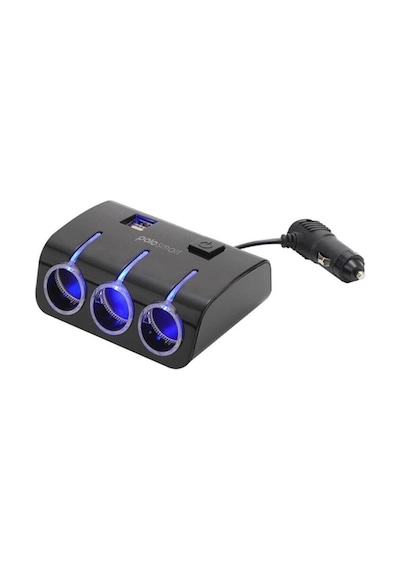 Polosmart 3 Girişli Araç Çakmak Çoklayıcı 2 Usb Girişi