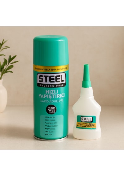 Hızlı Yapıştırıcı 400 Ml + 70 G Çok Yüzeyli Mdf, Ahşap, Metal