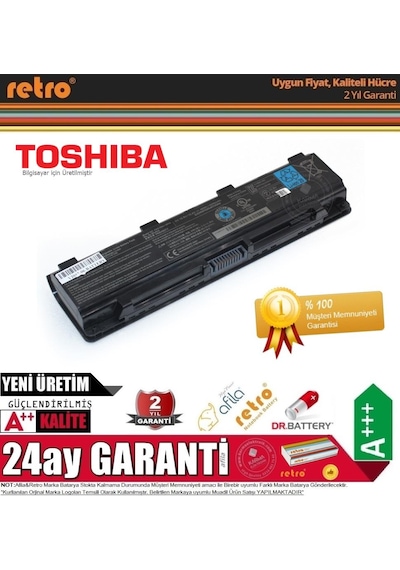 Toshiba Uyumlu Satellite P70-B-11Esı Notebook Bataryası. Pili