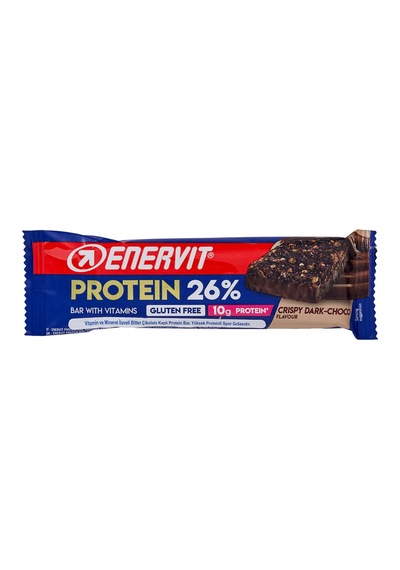 Enervit Protein Bar Crispy Bitter Çikolata 40 G - 8 Adet Tarı