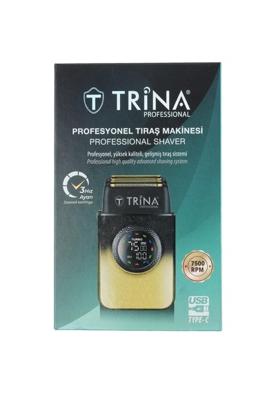 Trina Professional Tıraş Makinesi Trnsklks0023gold