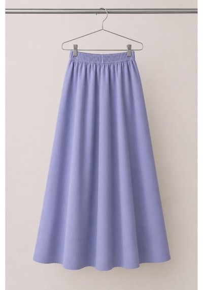 Angel&co. Girls Clothing Modest Uzun Kız Çocuk Mevsimlik Etek- Buz Lila - 791131271 Buz Lila