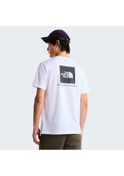 The North Face M Evolutıon Box Nse Regular Short Sleeve Erkek Tişört Nf0a8b6kfn41 Beyaz