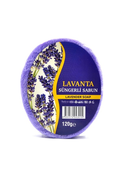 Lavanta Özlü Süngerli Duş Sabunu 3 x 120 G
