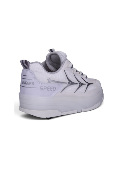Nstil Unisex Yetişkin Çocuk Spor Ayakkabı Akıllı Bağcıklı Çıkarılabilen Patenli Işıklı Sneaker 003 Beyaz Nstil Unisex Yetişkin Çocuk Spor Ayakkabı Akıllı Bağcıklı Çıkarılabilen Patenli Işıklı Sneaker 003 Beyaz