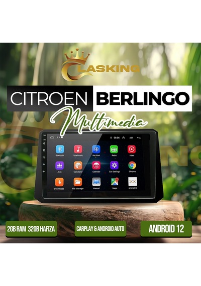 Cıtroen Berlıngo 2019-2023 Uyumlu 2 Gb Ram 32 Gb Hafıza Android M