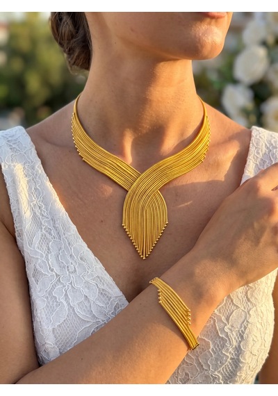 8 Ayar Dorikalı Gösterişli Set