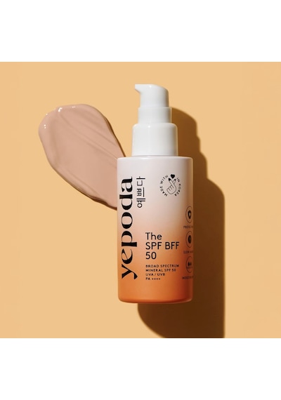 Yepoda The Spf Bff 50 Renkli Geniş Spektrumlu Mineral Güneş Kremi Spf 50 50 Ml