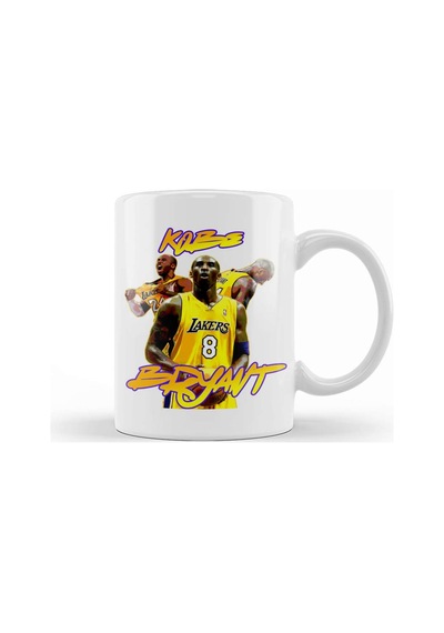 Kobe Bryant 01 Kupa Bardak Porselen Karışık
