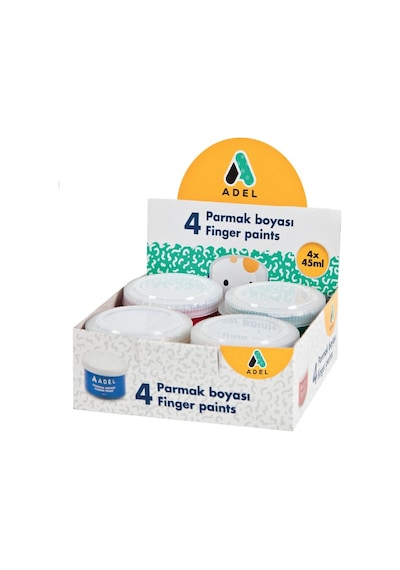 Adel Parmak Boyası 45 Ml 4 Renk Yl 2340630101 Karışık