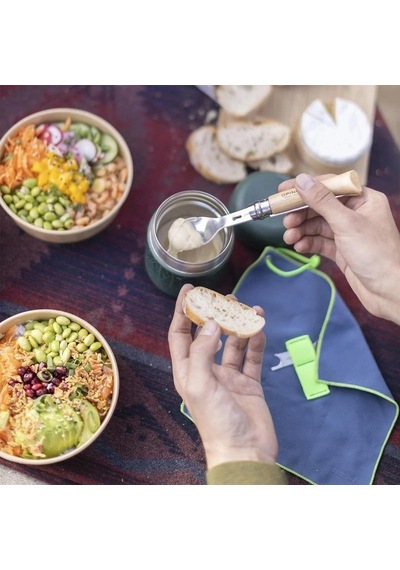 Opinel Nomad Plus Piknik + Çatal Kaşık Takımı