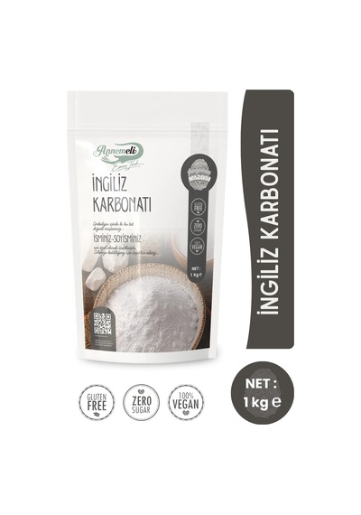 1 Kg İngiliz Karbonatı Sodyum Bikarbonat Katkısız Besin Türü