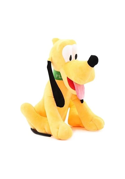 Sevimli Köpek Peluş Pluto Büyük Boy Beyaz