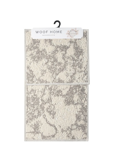 2 Li Bukle Banyo Takımı Banyo Tekstili/modern/doğal/sade/şık Kaymaz Taban -789 Brown3