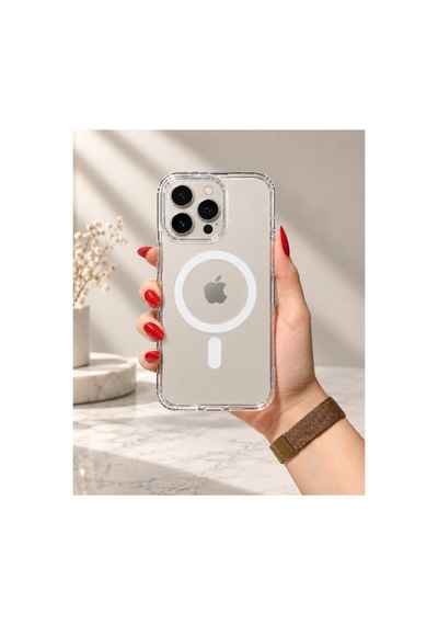 Apple iPhone Uyumlu 14 Promax Güçlendirilmiş Magsafe Şarj Özellikli Sararmaz Kristal Sert Kapak Kılıf Ve Kırılmaz Ekran Koruyucu Beyaz Beyaz Apple iPhone Uyumlu 14 Promax Güçlendirilmiş Magsafe Şarj Özellikli Sararmaz Kristal Sert Kapak Kılıf Ve Kırılmaz Ekran Koruyucu Beyaz Beyaz