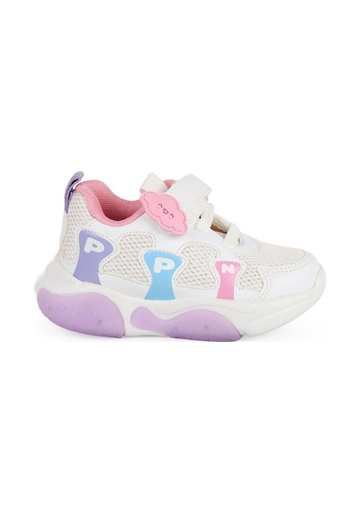 Pepino Bebek Spor Ayakkabı Sevimli Figür Detaylı Cırt Cırtlı Esnek Lastik Bağcıklı Hafif Işıklı Taban Sneaker 1914 Beyaz Pepino Bebek Spor Ayakkabı Sevimli Figür Detaylı Cırt Cırtlı Esnek Lastik Bağcıklı Hafif Işıklı Taban Sneaker 1914 Beyaz