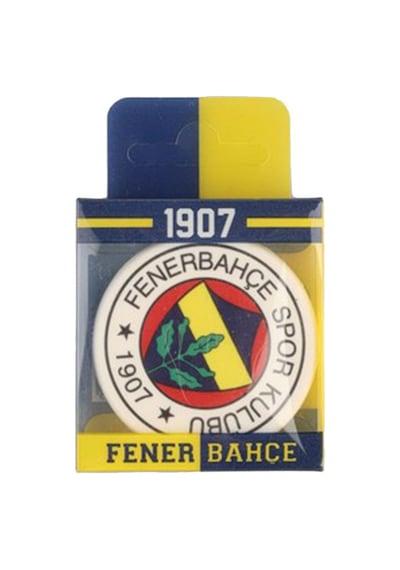 Taraftar Silgi Oval Şekilli Lisanslı Orjinal 1 Paket Fb Taraftar Şekilli Silgi