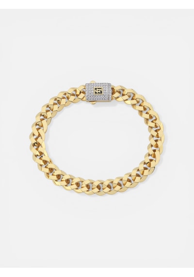 Özçam Gold 14 Ayar Altın Gurmet Bileklik 9 Mm Sarı