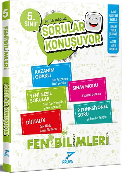 5.sınıf Pruva Fen Bilimleri Soru Bankası Hediyeli