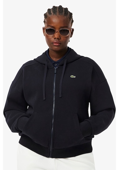 Lacoste Reguler Fit Full Zip Hoodie Cotton Sweatshirt Kadın Kapüşonlu Tam Fermuar Sweatshirt Lacivert Lacivert Lacoste Reguler Fit Full Zip Hoodie Cotton Sweatshirt Kadın Kapüşonlu Tam Fermuar Sweatshirt Lacivert Lacivert