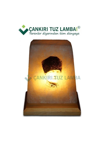 Çankırı Tuz Lamba'dan Atatürk Baskılı Tuz Lambası
