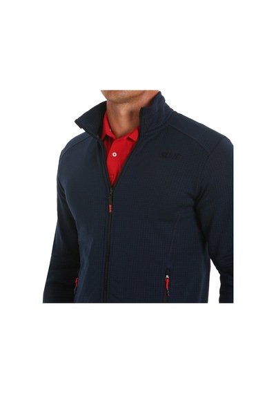 Slam Actıve Mıd Weıght Grıd Fleece W13 Lacivert