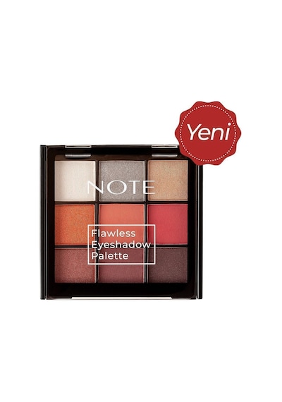 Note Cosmetique Flawless Eyeshadow Mat Ve Işıltılı Toz Göz Far Paleti - 02 Pastel Renkler Note Cosmetique Flawless Eyeshadow Mat Ve Işıltılı Toz Göz Far Paleti - 02 Pastel Renkler