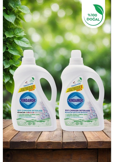2li Kokusuz Sıvı Çamaşır Deterjanı-renkliler Siyahlar Beyazlar 2200 ML