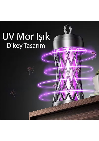 Ezere Tx-wd02 Uv Işıklı Elektrikli Sivrisinek Kapanı-01