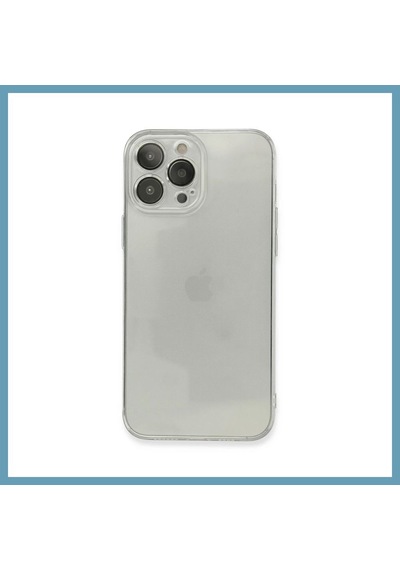Bezos İphone 13 Pro Max Uyumlu Kılıf Fly Lens Silikon - Şeffaf Mbt06