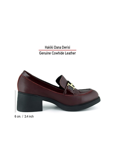 Erkan Saçmacı Max 54-133 Bordo Hakiki Dana Derisi Rugan Detaylı Tokalı Kalın Topuklu Günlük Loafer Ayakkabı Erkan Saçmacı Max 54-133 Bordo Hakiki Dana Derisi Rugan Detaylı Tokalı Kalın Topuklu Günlük Loafer Ayakkabı