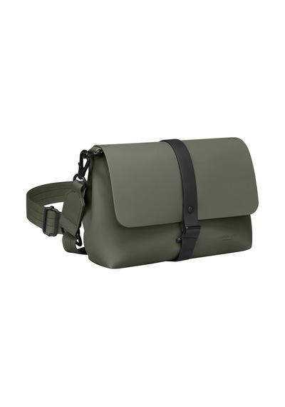 Gaston Luga Spläsh Crossbody Bag - Olive Yeşil
