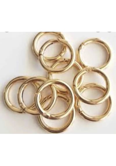 D's Örgü Aksesuar Gold Yaylı Halka Gold