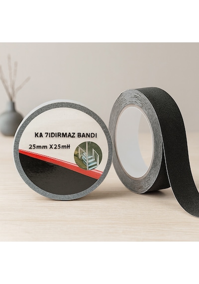 Kaydırmaz Bant 25mm X 25m Siyah 1
