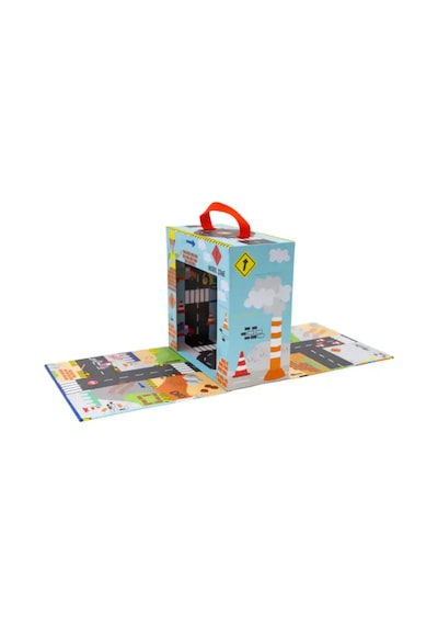 Floss & Rock Ahşap Figürlü Oyun Kutuları Construction 45p6473