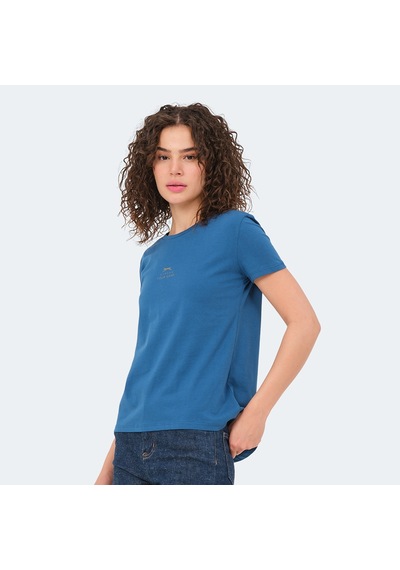 Slazenger VIRAJ Kadın  Petrol Tişört